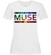 Women's T-shirt Muse logo color White фото