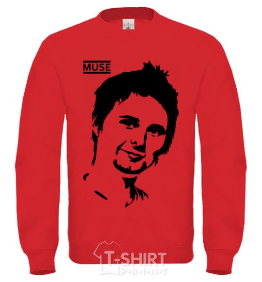 Sweatshirt Muse Matthew Bellamy yellow фото