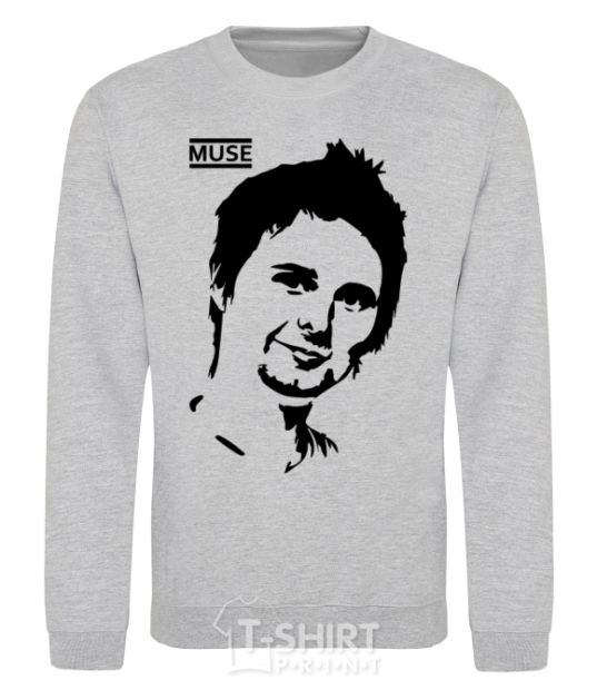 Sweatshirt Muse Matthew Bellamy sport-grey фото