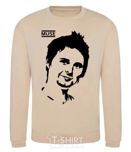 Sweatshirt Muse Matthew Bellamy sand фото