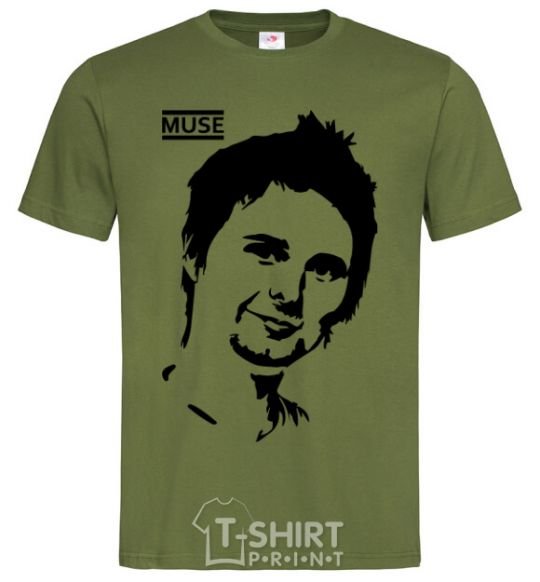 Men's T-Shirt Muse Matthew Bellamy millennial-khaki фото