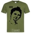 Men's T-Shirt Muse Matthew Bellamy millennial-khaki фото