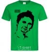 Мужская футболка Muse Matthew Bellamy Зеленый фото
