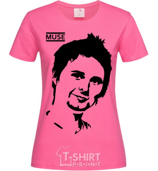 Women's T-shirt Muse Matthew Bellamy heliconia фото