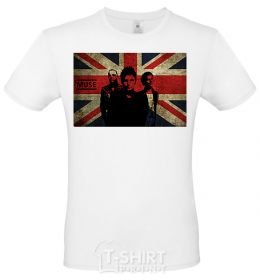 Men's T-Shirt Muse flag White фото