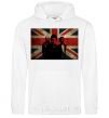 Men`s hoodie Muse flag White фото