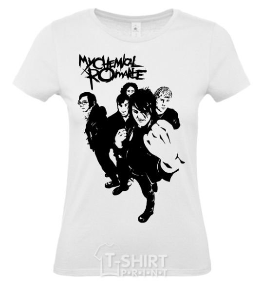 Women's T-shirt MCR White фото