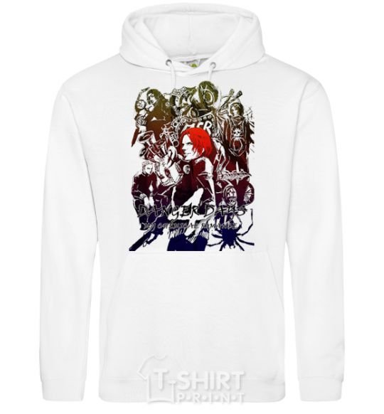 Men`s hoodie My chemical romance art White фото