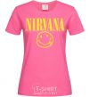 Women's T-shirt Nirvana logo heliconia фото