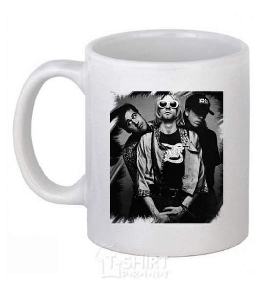 Ceramic mug Group White фото