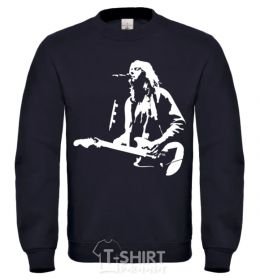 Sweatshirt Kurt Cobain guitar black фото