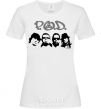 Women's T-shirt POD faces White фото