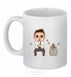 Ceramic mug Psy luv it White фото