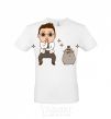 Men's T-Shirt Psy luv it White фото