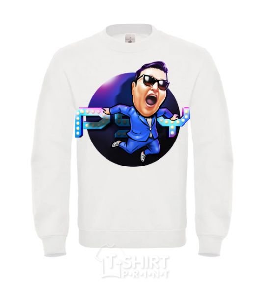 Sweatshirt Psy fullcolor White фото