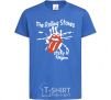 Kids T-shirt The Rolling Stones sticky fingers royal-blue фото