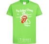 Kids T-shirt The Rolling Stones sticky fingers orchid-green фото