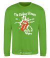 Sweatshirt The Rolling Stones sticky fingers orchid-green фото