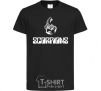 Kids T-shirt Scorpions logo black фото