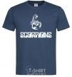 Мужская футболка Scorpions logo Темно-синий фото