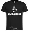 Мужская футболка Scorpions logo Черный фото