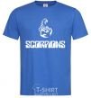 Мужская футболка Scorpions logo Ярко-синий фото