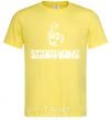 Men's T-Shirt Scorpions logo cornsilk фото