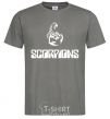 Men's T-Shirt Scorpions logo dark-grey фото