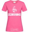 Women's T-shirt Scorpions logo heliconia фото