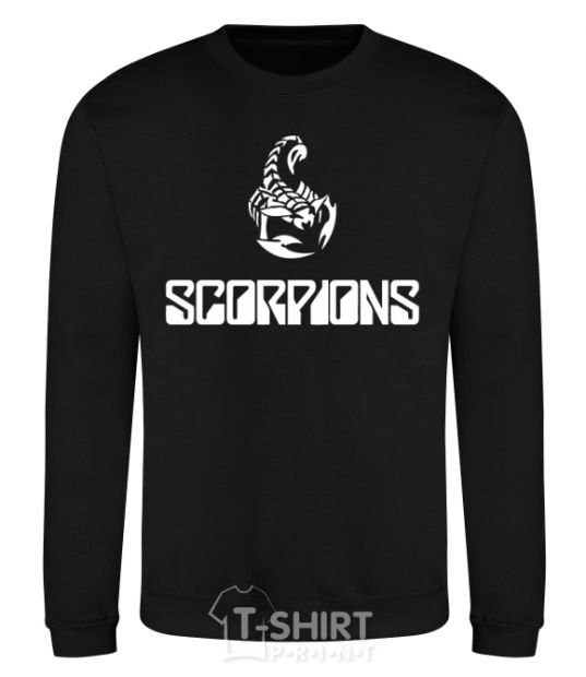 Свитшот Scorpions logo Черный фото