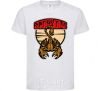 Kids T-shirt Scorpions gold White фото