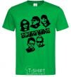 Men's T-Shirt Scorpions faces kelly-green фото