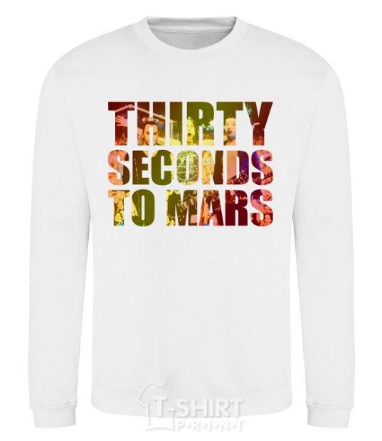 Sweatshirt TSTM concert White фото