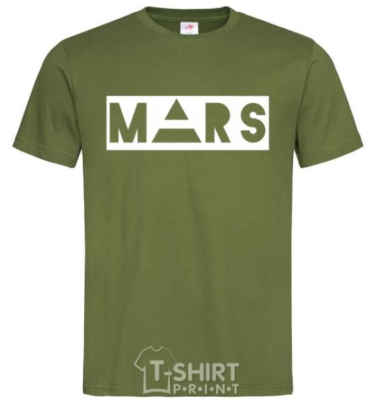 Мужская футболка Mars Оливковый фото