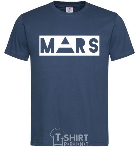Men's T-Shirt Mars navy-blue фото