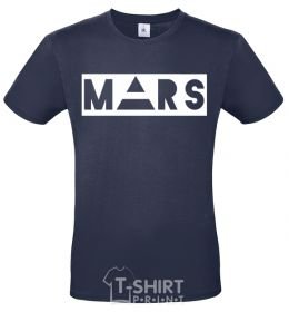 Men's T-Shirt Mars navy-blue фото