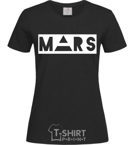 Women's T-shirt Mars black фото