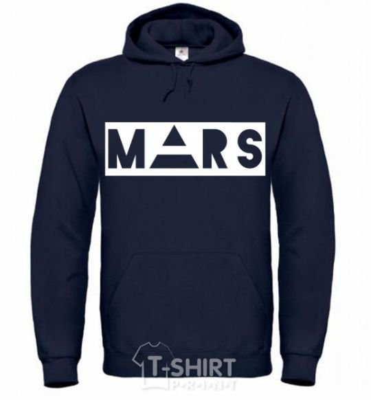 Men`s hoodie Mars navy-blue фото