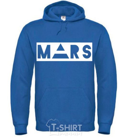 Men`s hoodie Mars royal фото