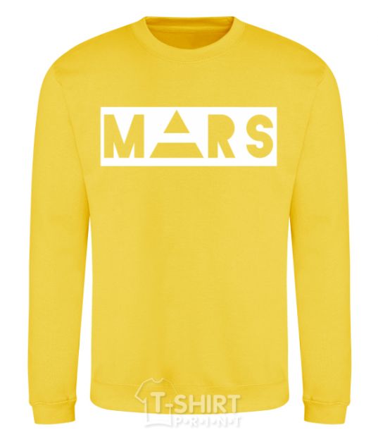 Sweatshirt Mars yellow фото