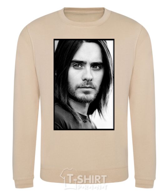 Sweatshirt Jared Leto ч/б sand фото