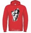 Men`s hoodie Queen forever bright-red фото