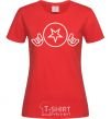 Women's T-shirt BI2 rock red фото