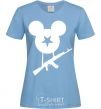 Women's T-shirt BI2 band sky-blue фото