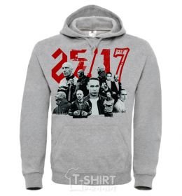 Men`s hoodie 25-17 sport-grey фото