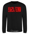 Sweatshirt 25-17 logo black фото