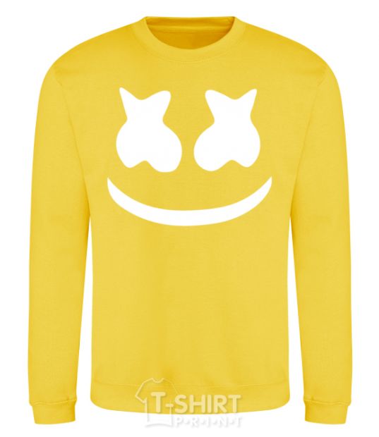 Sweatshirt Marshmello yellow фото