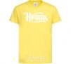 Kids T-shirt Kravts logo cornsilk фото