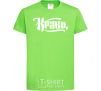 Kids T-shirt Kravts logo orchid-green фото