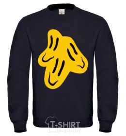 Sweatshirt Smiley face Naughty Molly black фото